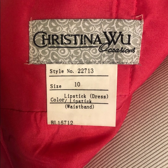 Christina Wu Bridesmaid/ Prom Dress - Picture 6 of 8